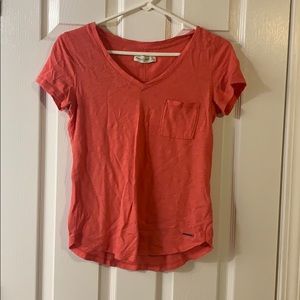 Coral Abercrombie&Fitch Tee